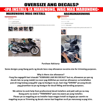 ADV 150 DECALS ( INDO EDITION ) 【WITH FREEBIES】