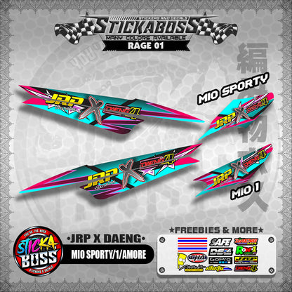 MIO SPORTY / 1 / AMORE STOCK SIZE DECAL ( JRP X DAENG ) 【WITH FREEBIES】