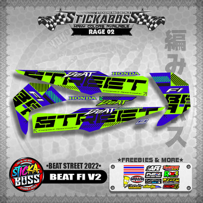 BEAT FI V2 DECALS ( BEAT STREET 2022 )【WITH FREEBIES】