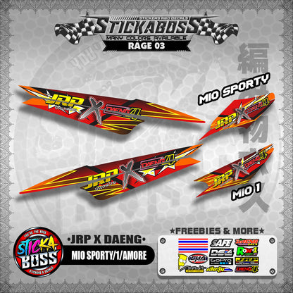 MIO SPORTY / 1 / AMORE STOCK SIZE DECAL ( JRP X DAENG ) 【WITH FREEBIES】