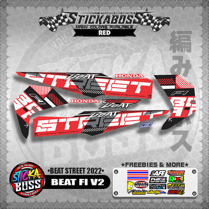 BEAT FI V2 DECALS ( BEAT STREET 2022 )【WITH FREEBIES】