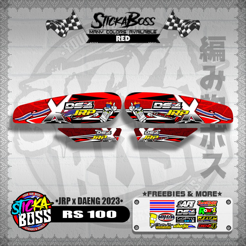 RS 100 DECALS ( JRP x DAENG 2023 )【WITH FREEBIES】