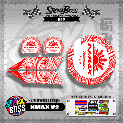 NMAX V2 DECALS ( #FindUrTrip )【WITH FREEBIES】