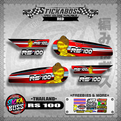 RS 100 THAILAND DECAL【WITH FREEBIES】