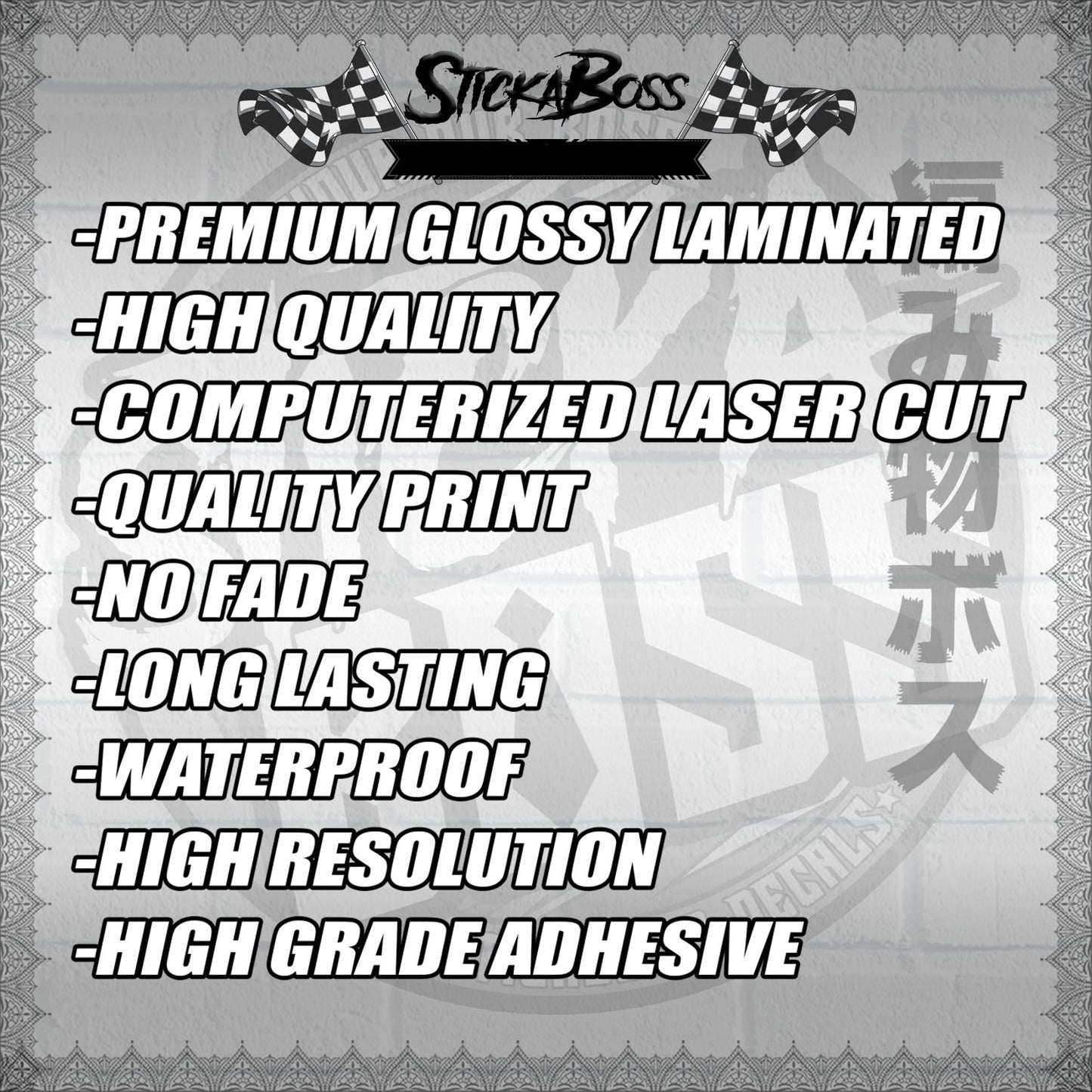 SNIPER 155 DECALS ( RC EXCITER 2021 )【WITH FREEBIES】