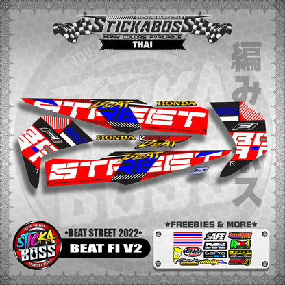 BEAT FI V2 DECALS ( BEAT STREET 2022 )【WITH FREEBIES】