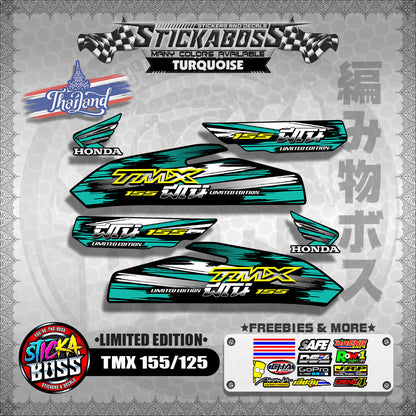 TMX 155 / 125 THAI DECALS ( LIMITED EDITION )【WITH FREEBIES】