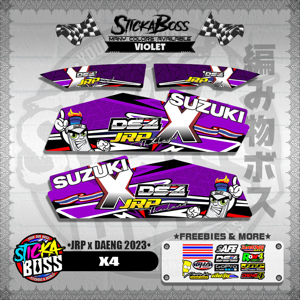 X4 DECALS ( JRP x DAENG 2023 )【WITH FREEBIES】