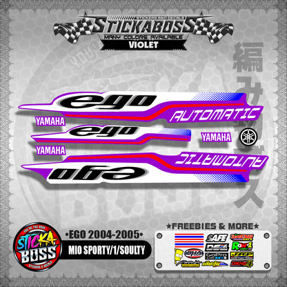 MIO SPORTY / MIO 1 / SOULTY DECALS ( EGO 2004-2005 )【WITH FREEBIES】