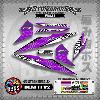 BEAT FI V2 ( V2 STOCK DECALS )【WITH FREEBIES】