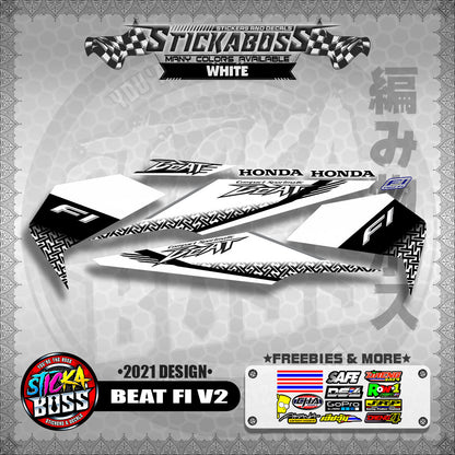 BEAT FI V2 STOCK DECALS ( 2021 DESIGN )【WITH FREEBIES】