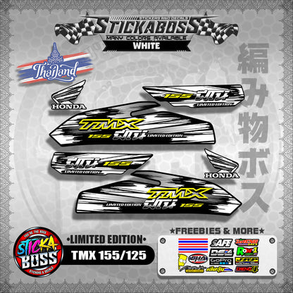 TMX 155 / 125 THAI DECALS ( LIMITED EDITION )【WITH FREEBIES】