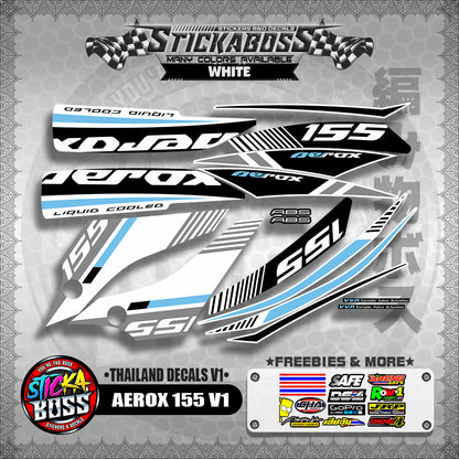 AEROX 155 V1 ( THAILAND DECALS V1 )【WITH FREEBIES】