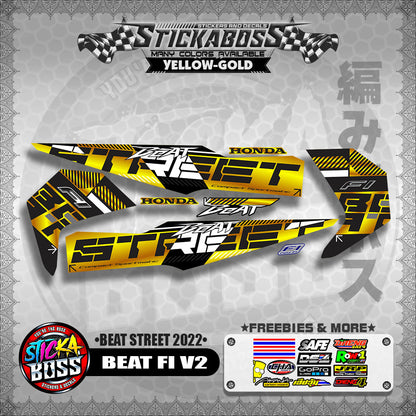 BEAT FI V2 DECALS ( BEAT STREET 2022 )【WITH FREEBIES】