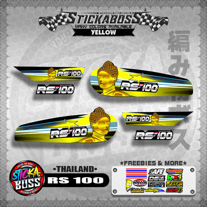 RS 100 THAILAND DECAL【WITH FREEBIES】