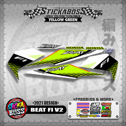 BEAT FI V2 STOCK DECALS ( 2021 DESIGN )【WITH FREEBIES】