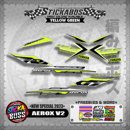 AEROX V2 DECALS ( NEW SPECIAL 2023 )【WITH FREEBIES】