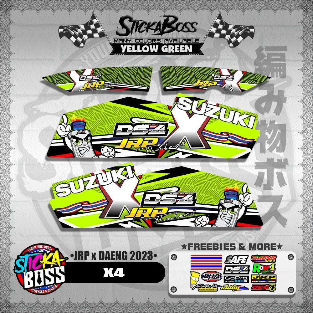 X4 DECALS ( JRP x DAENG 2023 )【WITH FREEBIES】