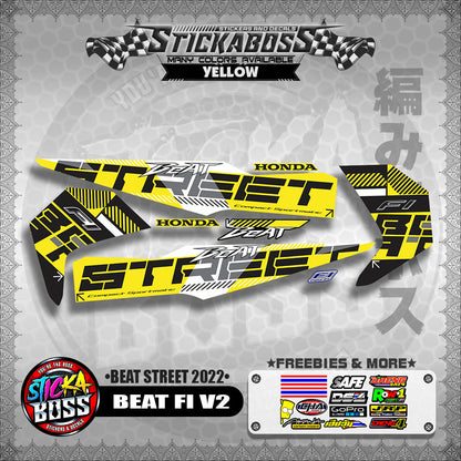 BEAT FI V2 DECALS ( BEAT STREET 2022 )【WITH FREEBIES】